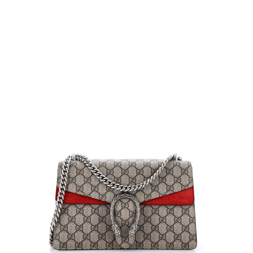 Gucci Small Dionysus Bag GG Coated Canvas